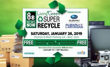 8TH ANNUAL SUPER RECYCLE EVENT TO TAKE PLACE ON JAN 26